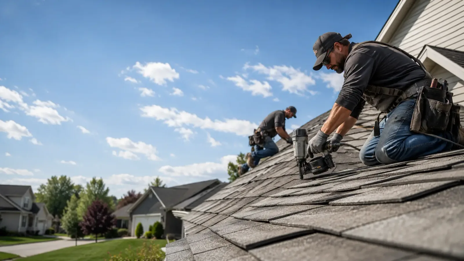 Storm Damage Roof Repair in Hi Hat, KY near me